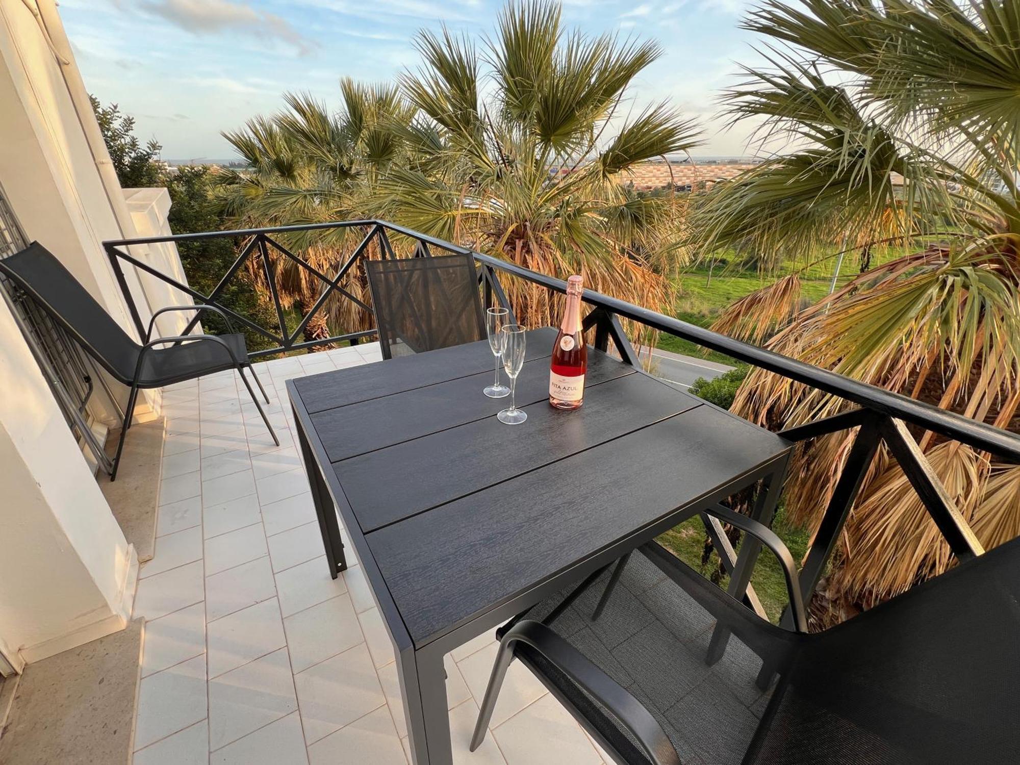 Green Apartment In Tavira Garden Bagian luar foto