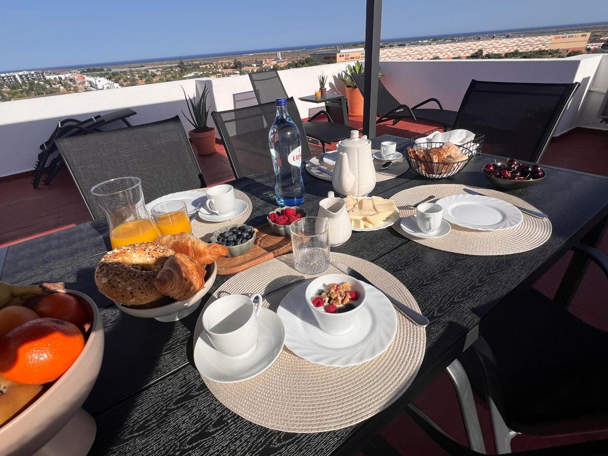 Green Apartment In Tavira Garden Bagian luar foto
