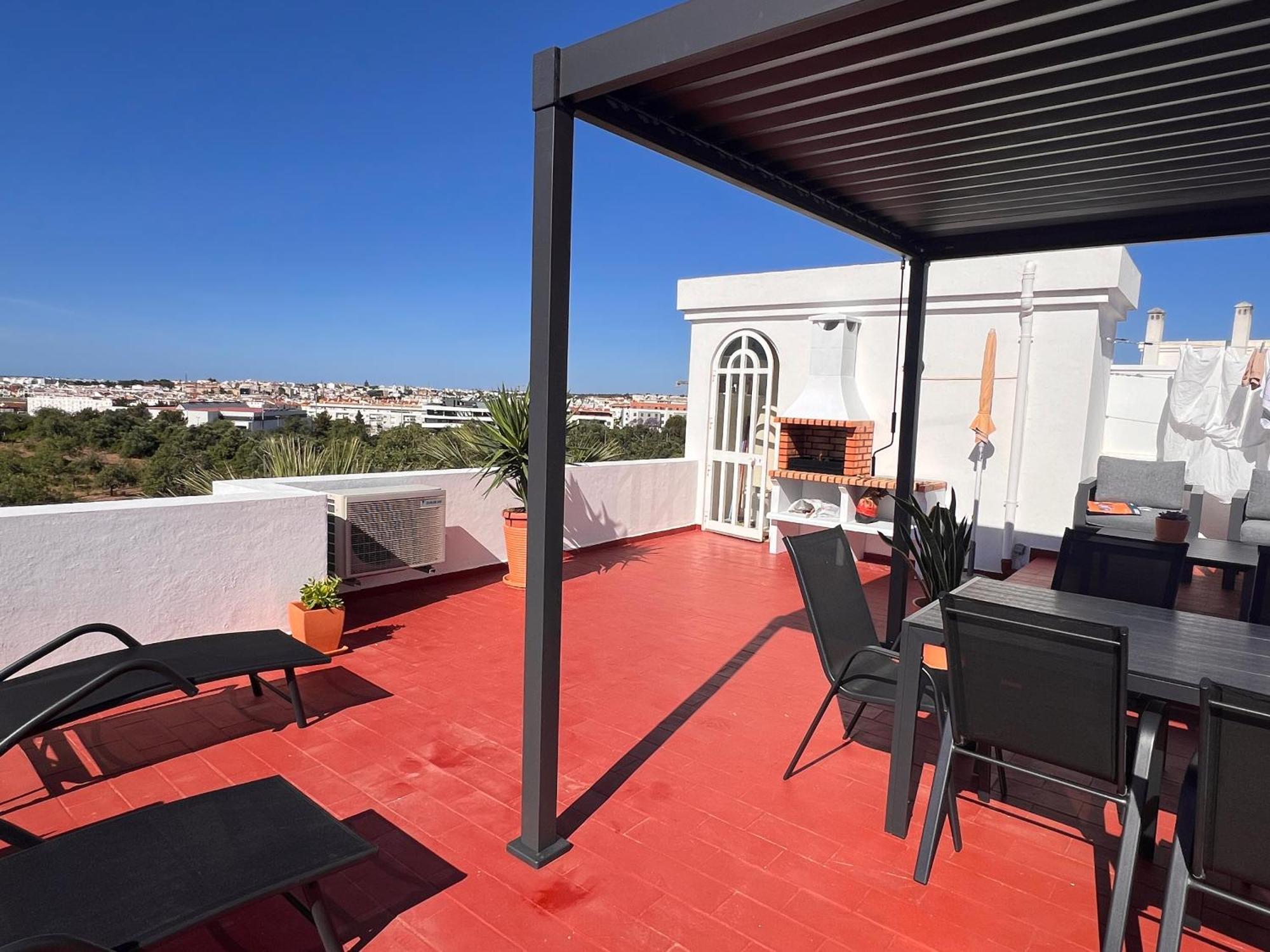 Green Apartment In Tavira Garden Bagian luar foto